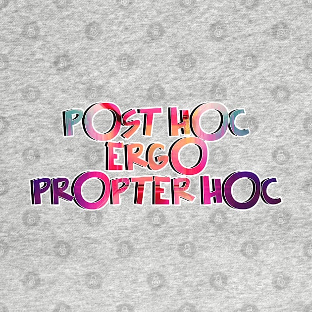 West Wing Post Hoc Ergo Propter Hoc Black by baranskini